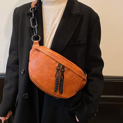 Новая мягкая кожаная поясная сумка для женщин Fanny Pack Высококачественные сумки на плечо Женская поясная сумка Модные дизайнерские сумки через плечо на груди