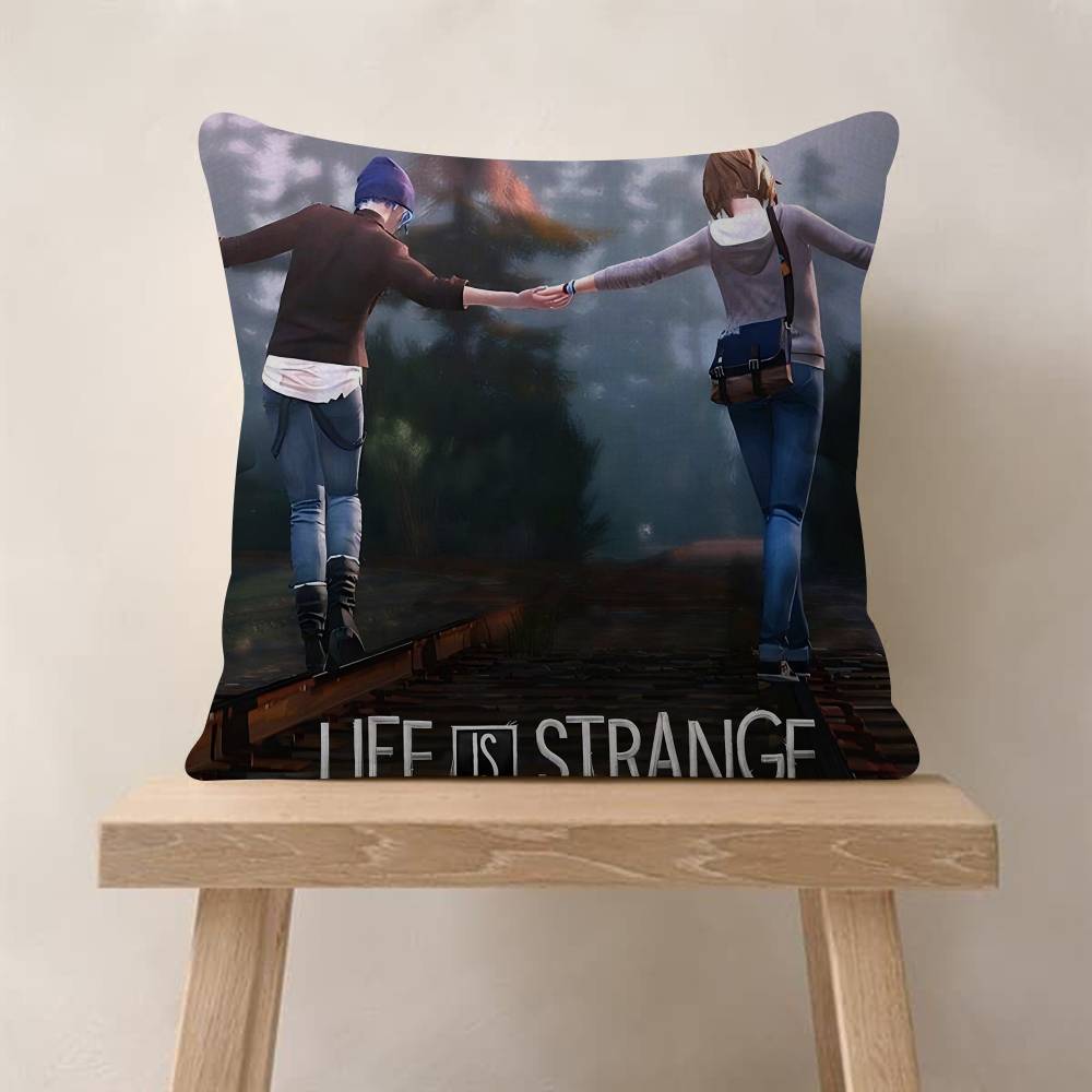 Game Life Is SStrange Pillowcase Toon Gift Cushion Cover Bedroom Home Sofa Chair Seat Decor Pillow Case