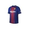 Barcelona Short Sleeve Football Jersey With Brand Logo Print Men Tops Blue 847255-456
