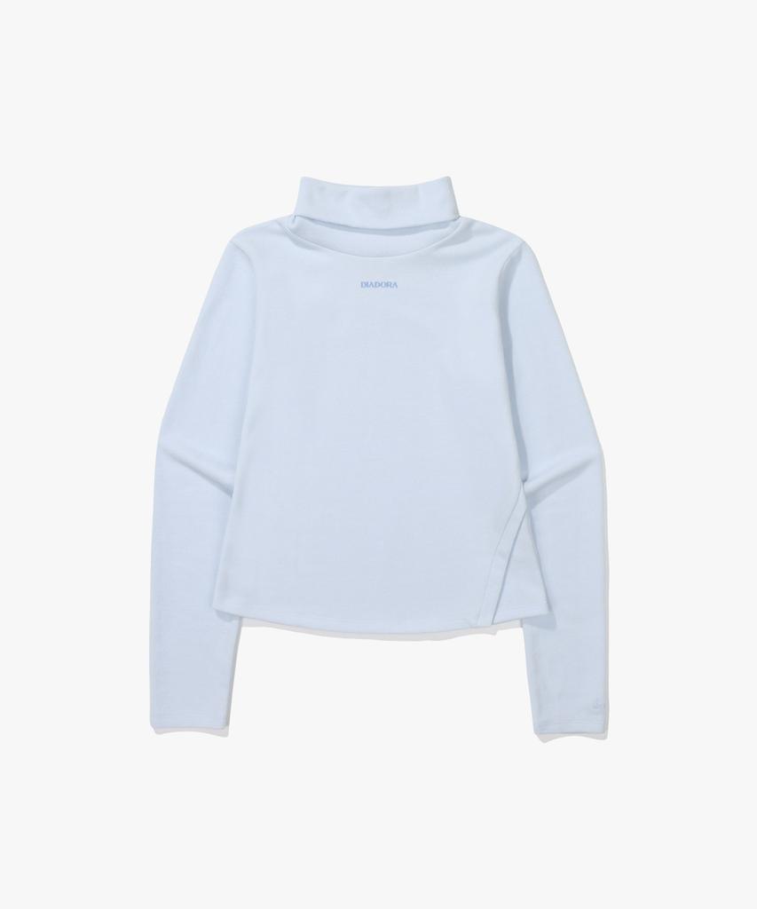 diadora Turtleneck Long Sleeve Women'S Sky Blue