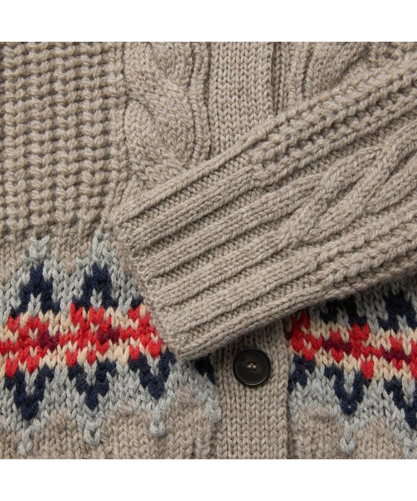 IROWOMEN Garik Over-Shoulder Nordic Cardigan Iowcw25101Bel