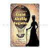Vintage Style Steampunk Poster Metal Sign Party Create Wall Cave Designer Wall Decor Tin Sign Poster