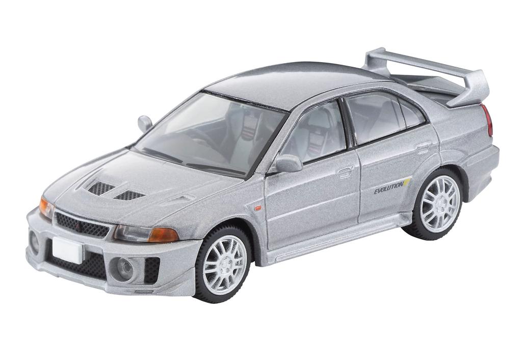 Tomica Limited Vintage Neo Mitsubishi Lancer GSR Evolution V Silver Finished Product 320258 1/64 LV-N187d
