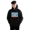 Disney Mens Lilo And Stitch Surf Beach Hoodie