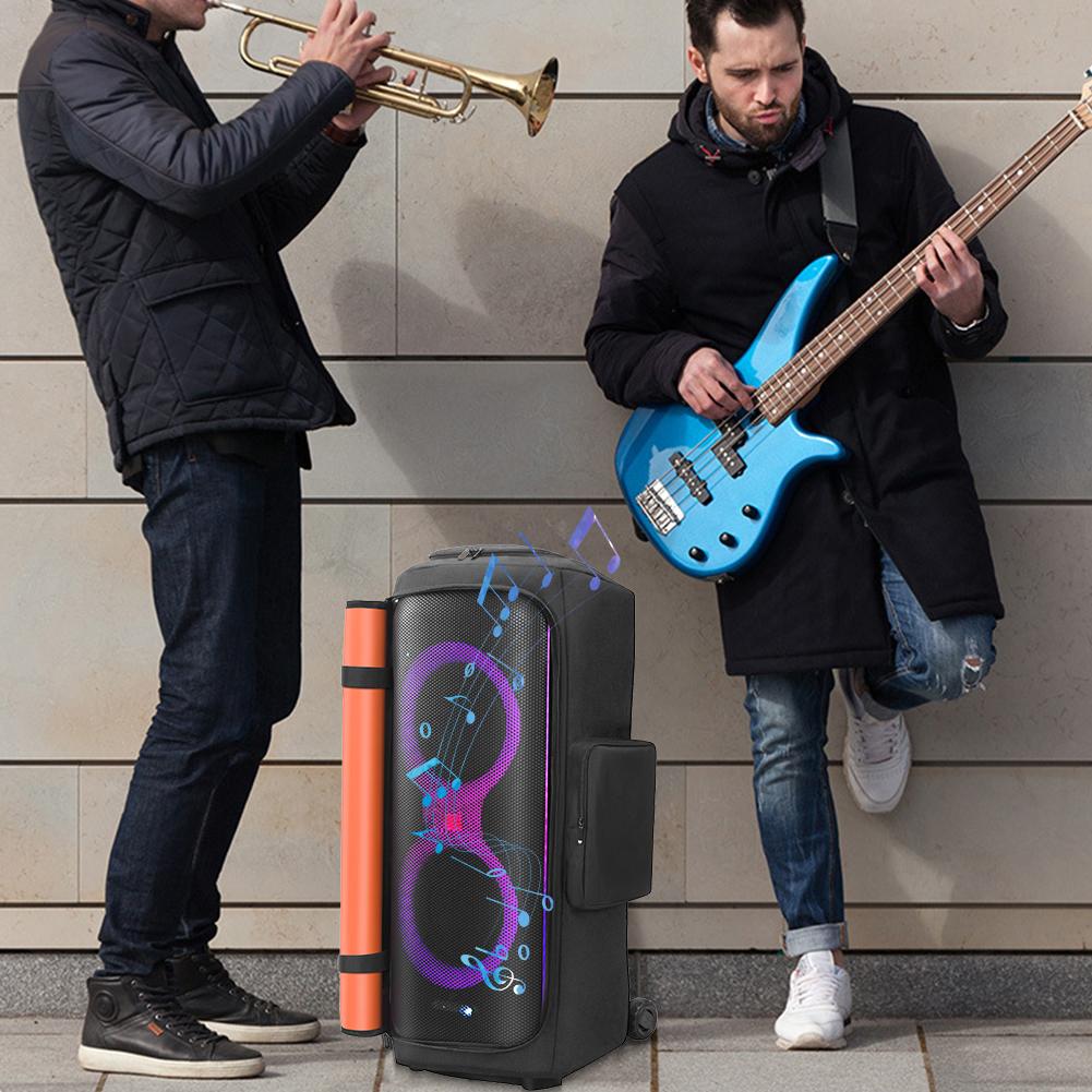 Чехол для переноски колонки Противоскользящий Портативный Пылезащитный Чехол для Колонки Нейлоновый Мягкий Защитный Чехол для Колонки для JBL Party Box 710 Аксессуары