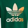 Adidas Оригинальная футболка Adicolor 70s Premium с градиентным логотипом и круглым вырезом, мужские топы SS23, зеленые IP6969