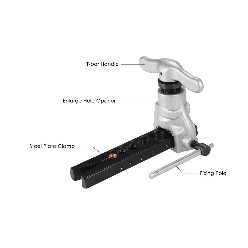 Инструмент для развальцовки Угловой Эксцентриковый Конус Тип Набор для развальцовки труб из меди, латуни, алюминия, низкоуглеродистой стали Эксцентриковый набор для развальцовки