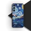 Sunflower Starry Night Van Gogh Phone Cover for Motorola Moto Edge 70 60 Fusion NEO Pro G Stylus G56 G96 G04 G05 20 Soft Case