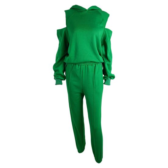 Женский спортивный костюм из двух частей, худи с длинным рукавом и укороченным пуловером, толстовка, спортивные штаны