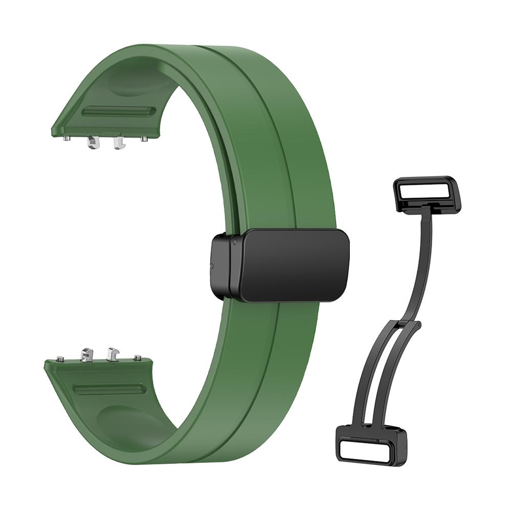 Силиконовый ремешок, мягкий, регулируемый, с магнитной застежкой, сменный, дышащий, для часов Samsung Galaxy Fit 3