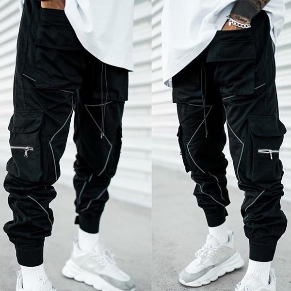 Мужские легкие классические брюки, повседневные хлопковые дышащие брюки-карго