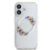 Guess Guhmp16Shfwfct Iphone 166.1 Przeźroczysty/Transparent Hardcase Iml Flowers Wreath Magsafe