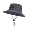 Летняя мужская дышащая шляпа от солнца для активного отдыха, альпинизма, рыбалки, шляпа для защиты от солнца, женская шляпа-ведро с широкими полями, шляпа-ведро для большого обхвата головы