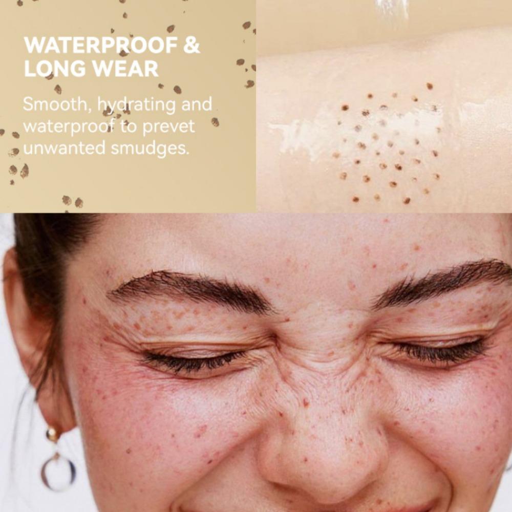 MLSMILE New Product Natural Simulation Freckles Are Not Easy To Fade Color and Waterproof and Dry Seal Seal Freckles Point Spots