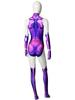 Starfire Teen Cos Titans Супергеройский комбинезон Zentai Bodysuit Хэллоуин Аниме Косплей Костюм Сексуальные Женщины Карнавальные Наряды Для Вечеринки