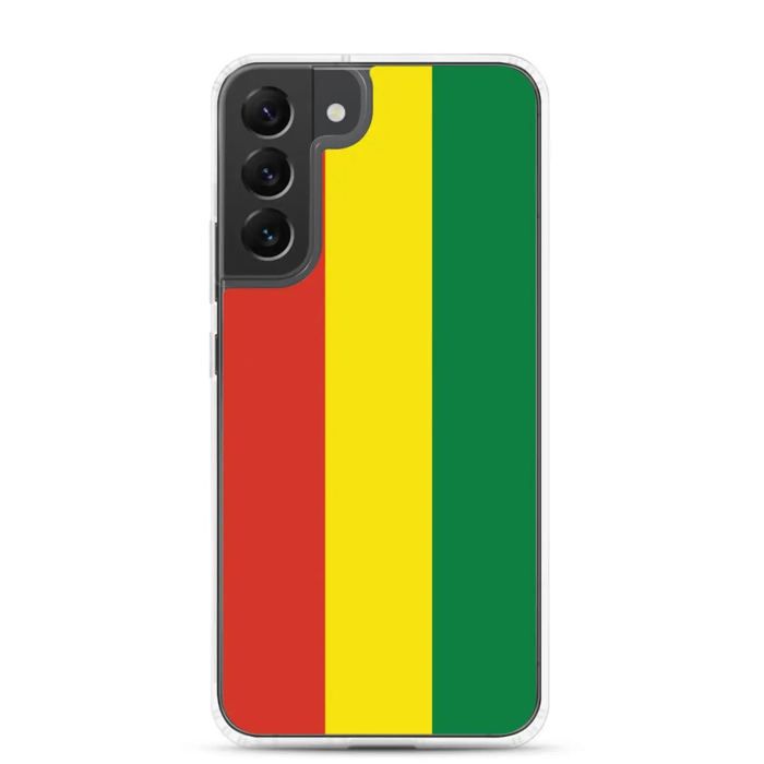 Coque Téléphone - Samsung - Galaxy S22 Ultra - Drapeau Bolivie - Souple - Multicolore