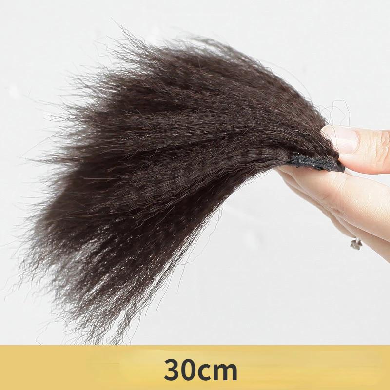 Подушка для головы из слоеных волос, синтетическая подушечка для волос, невидимая пушистая подушечка, зажим для пучка, объемная основа, женские аксессуары для волос