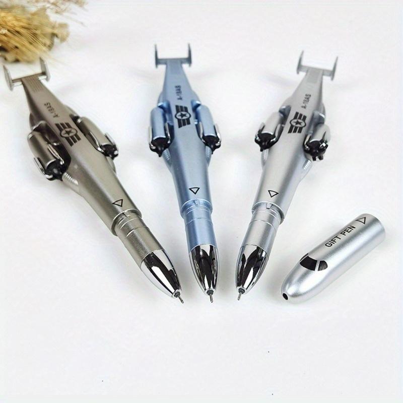 1/5/30 шт. Ручка нейтральная с дизайном истребителя, Студенческая ручка-роллер, Канцелярские товары, Принадлежности для письма, Веселые подарки для вечеринок и дней рождения, Выпускной, Сезон возвращения в школу