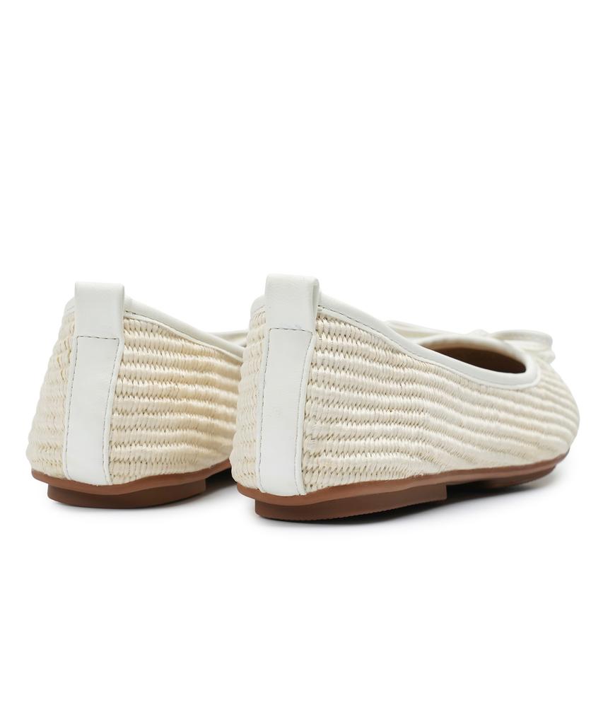 Bearpaw Molly Flat Слоновая кость Рафия (K2771344Ra-W)