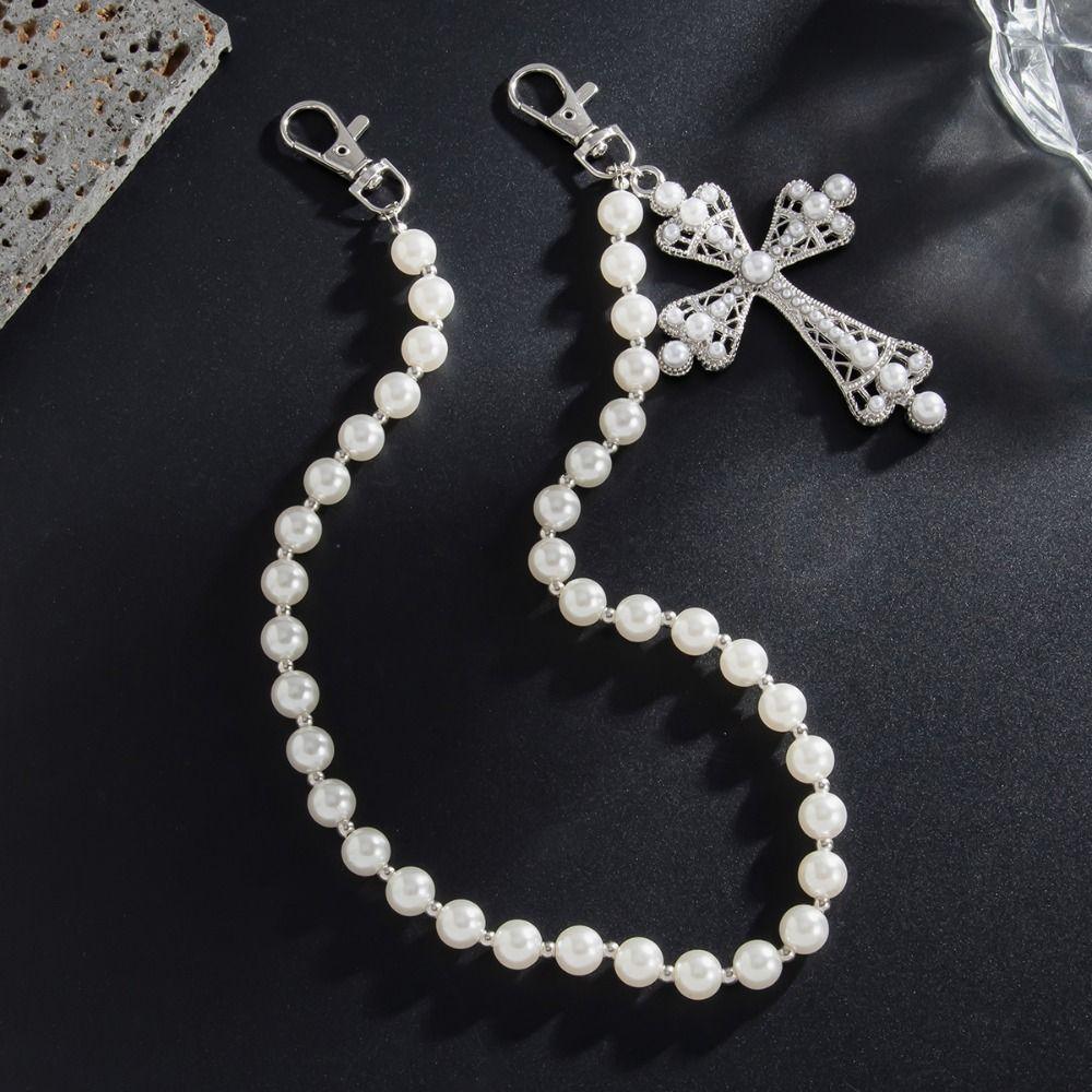 Gothic Punk Belt Chain Cross Pants Chain Retro Tassel Jeans Chain Male