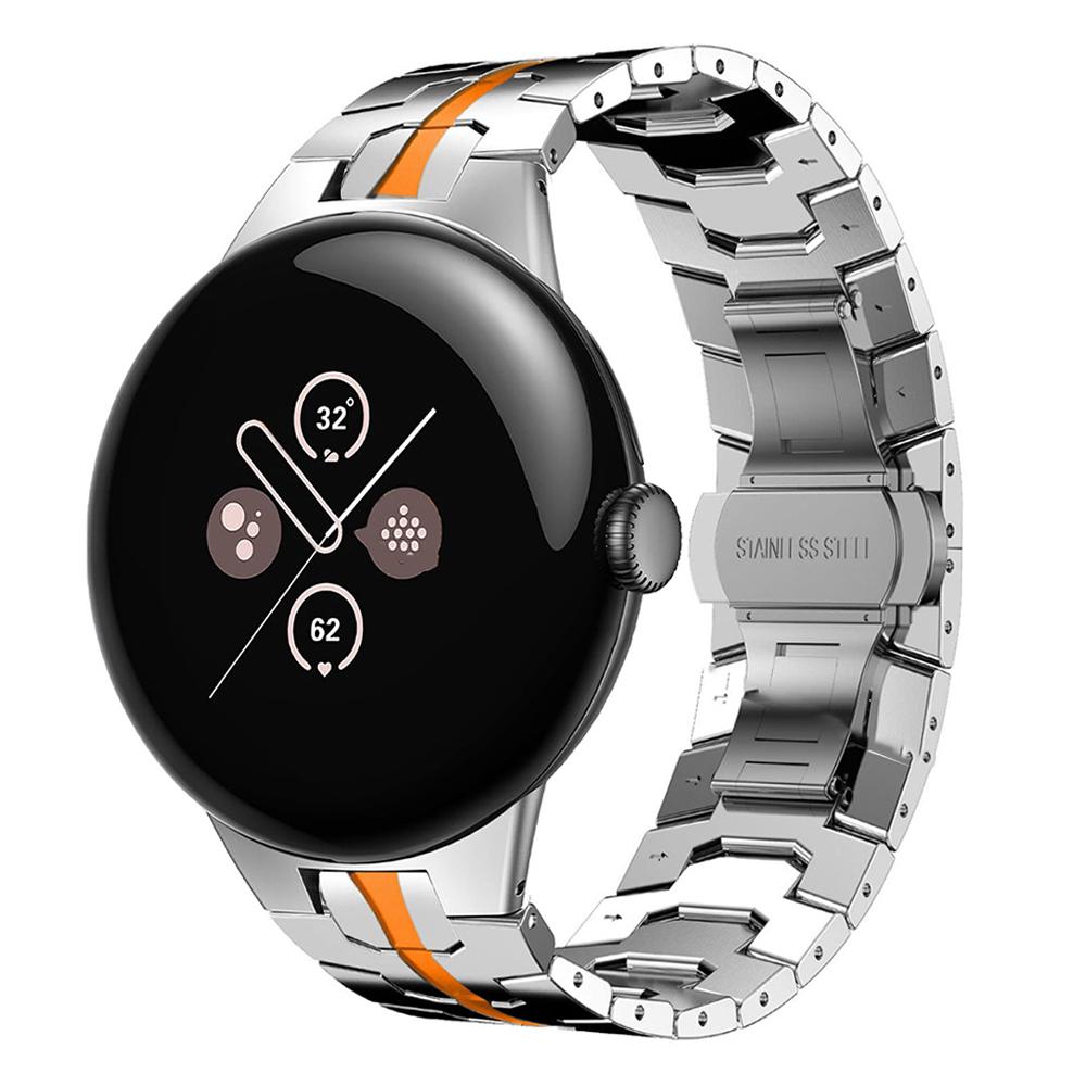 Роскошный ремешок из нержавеющей стали для Google Pixel Watch 3 41 мм Металлический браслет для GOOGLE Pixel Watch 2/1 45 Роскошные аксессуары для ремешка