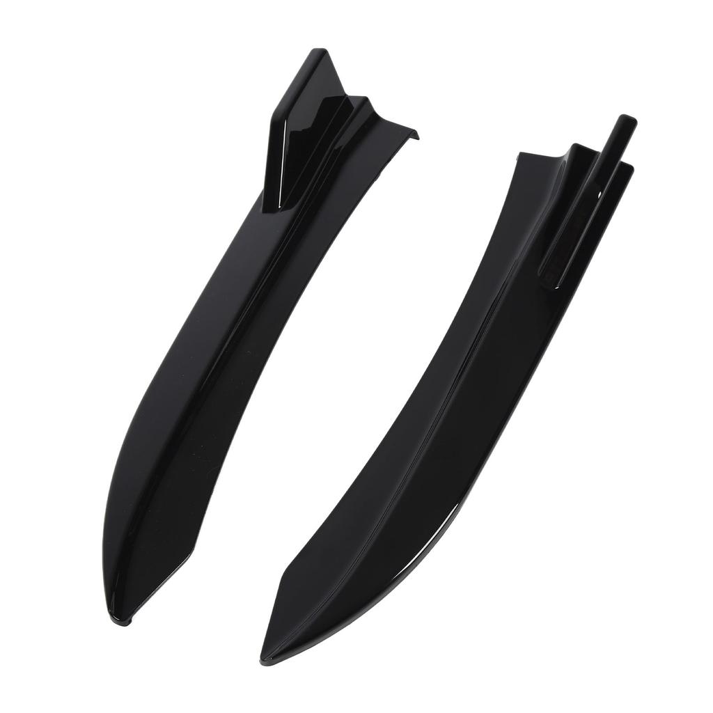 2Pcs Car Rear Bumper Splitter Glossy Black Side Spoiler for 3 Series F30 F31 M Sport 2011 to 2019