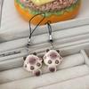 Siamese Cat Pendant Keychain: Cute Cartoon Style Bag Charm Ornament