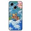 3D Cartoon Emboss Case For Tecno Spark Go 1S Relief Embossed Retro Silicone Back Covers For Spark Go 1S Black Funda Anime Bumper