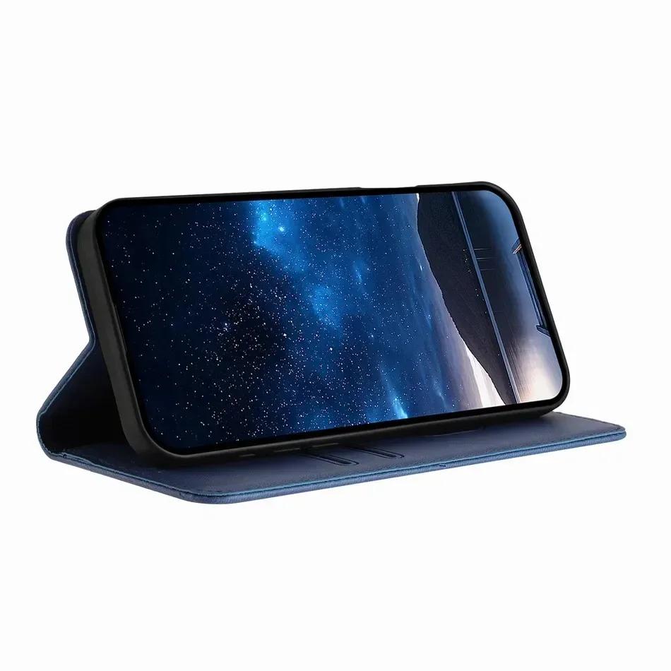 Fashion Simple Slim Phone Cover For Sony Xperia 20 1V 10V 1 5 10 III IV V VI 8 Cash Slots Wallet Flip Stand Case