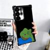 Смешной Грустный Лягушонок Пепе Мем Покрытие Чехол Для Телефона Для Samsung Galaxy S24 S25 FE S26 Edge S23 Ultra S22 S21 Plus S20 Противоударный Airaba