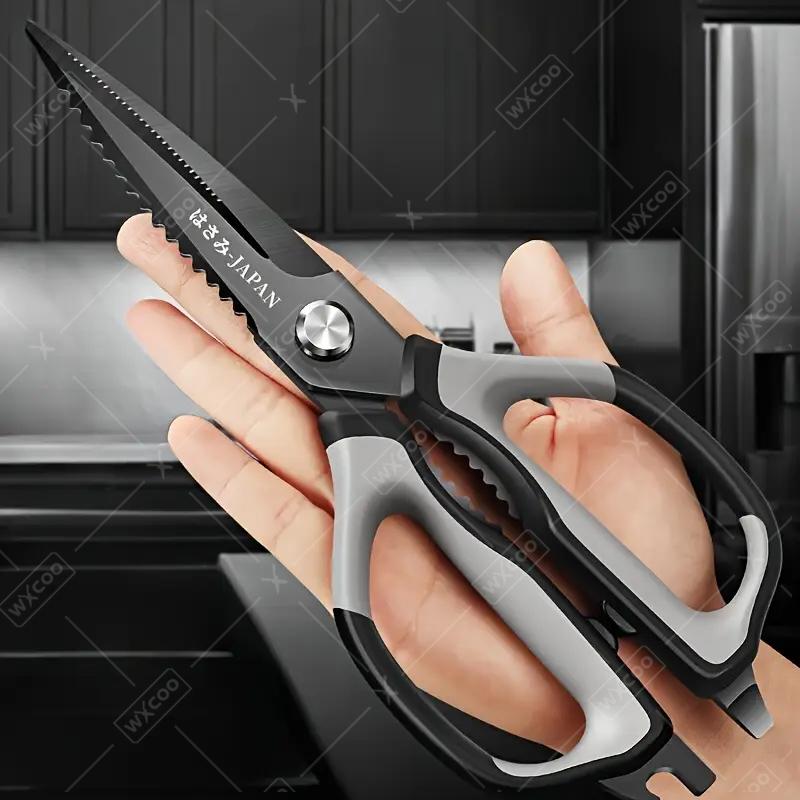 Household Japanese Scissors Stainless Steel Kitchen Shears for Cutting Vegetable Bone Scissor Kitchen Multi-Purpose Scissors5