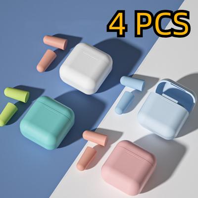 Беруши для шумозащитного сна, звукоизоляционные, для общежития, немого обучения и храпа, беруши с шумоподавлением, 4 шт.