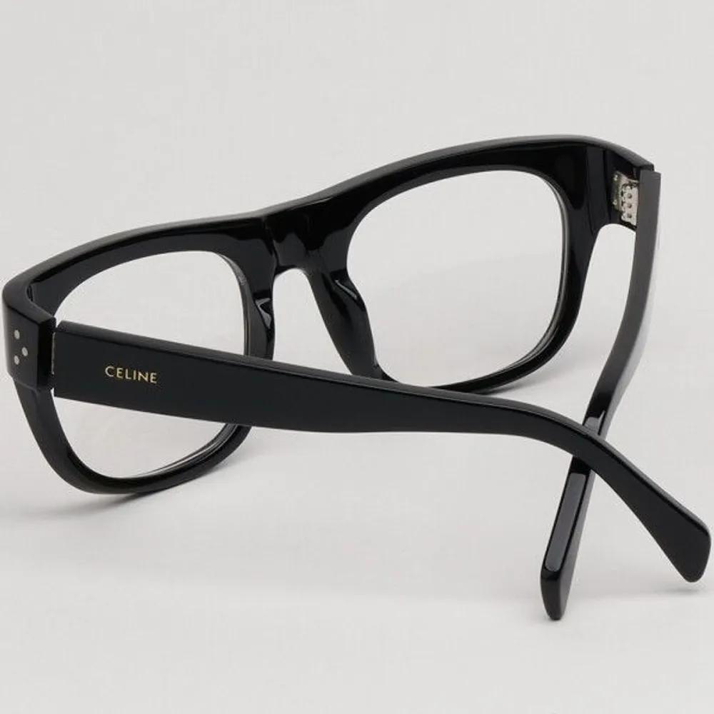 [Celine] Eyeglass Frame CL50033I 001 Thick Black Horn-rimmed Daily Square Fashion