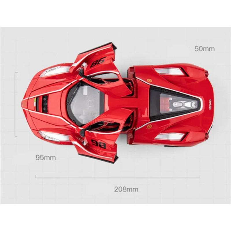 1/24 Scale Laferrari Alloy Sports Car Model Diecasts & Toy Metal Vehicles Car Model Simulation Collection Childrens Gift