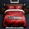 Union Berlin FC Design Bed Bedding Set 1 Duvet Cover + 2 Pillowcases Soft Breathable Household Bed Linens