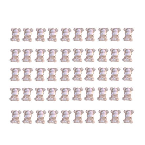 Изысканные стразы для ногтей, глянцевая смола, долговечная