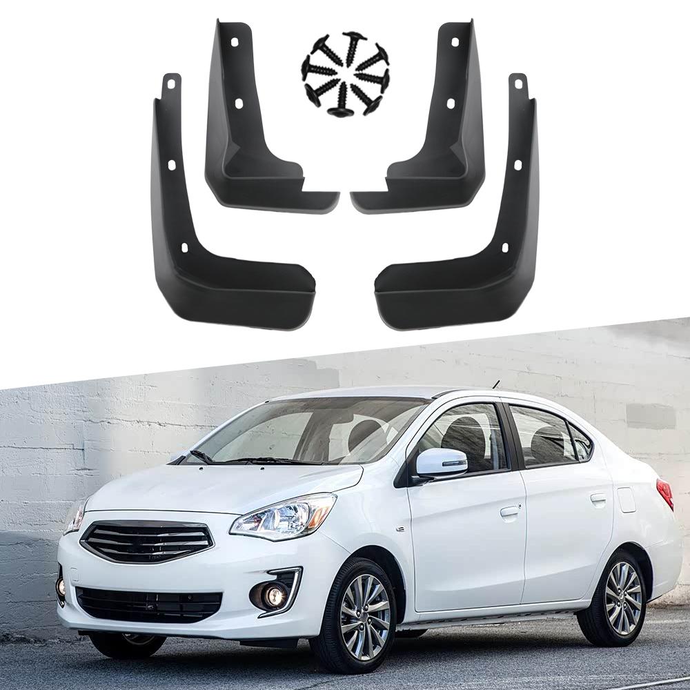 For Mitsubishi Mirage G4 2014 2015 2026 Mudflaps Mudguards 4Pcs Front Rear Mud Flaps Splash Guard Cover Fender Accessories