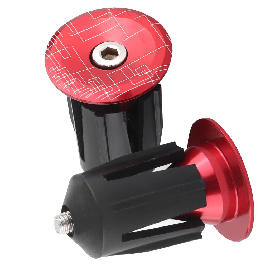 2pcs Bar End Plugs Bike Handlebar End Plugs for Road Bike Mountain Bike