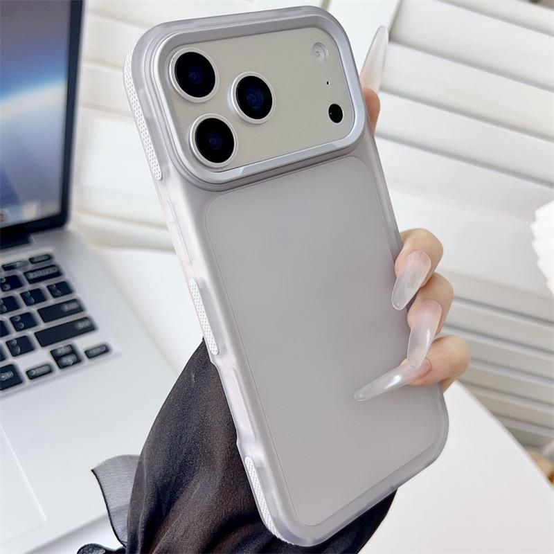 Матовый полупрозрачный чехол для телефона для iPhone 17 Pro Max, 14, 15 и 16.