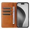 For iPhone 16 Pro Max Case PU Leather RFID Blocking Phone Cover Stand View