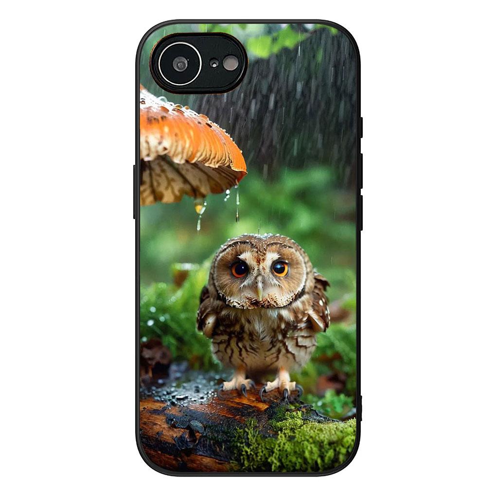 Soft Cover for Samsung Galaxy S22 S21 S20 FE Ultra Plus A35 A36 A55 A37 A33 A34 A57 Coque Phone Case Bird Owl Comics Lovely