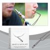 Whistle Necklace Is Fashionable, Generous, Interesting, Light Clothing Accessories, Jewelry Whistle.
