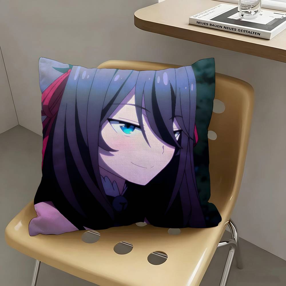 1pc Yoruka Kirihime Anime Characters Pillow Case Fashion Square Pillowcase Bedroom Sofa Room Ins Decoration Leisure