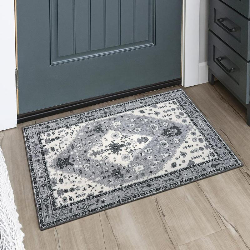 Carpet Boho Entry Door Mat Entry Rug Bathroom Floor Mat Small Rug Stain Resistant Washable Rug Home Decor