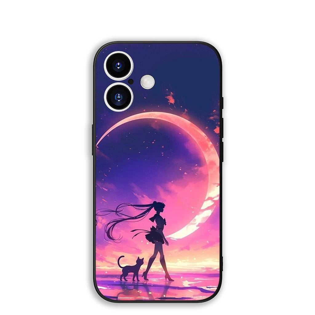 Для Motorola Moto G82 G20 G22 G23 G32 G8 G7 G9 Power Plus G41 G30 G71 E22 E13 E20 E32 Чехол для телефона Комиксы S-Sailors Постер Луны