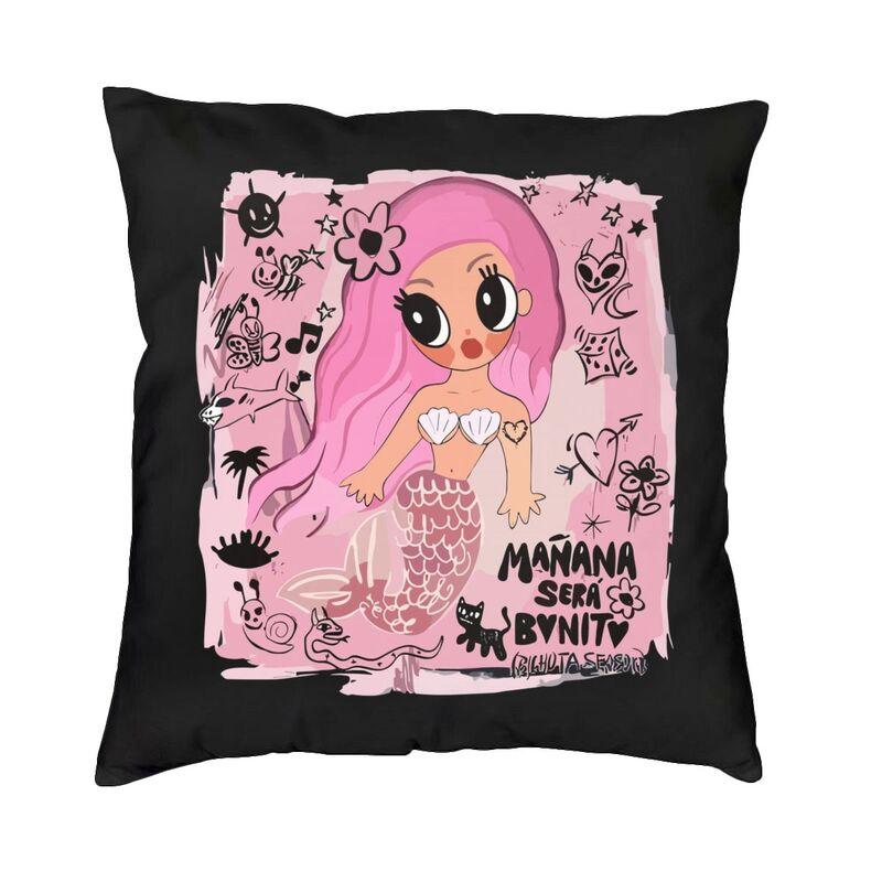 Modern Karol G Bichota Season Cushion Cover Polyester Reggae Ainger Pillow Case for Living Room Pillowcase