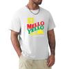 51 Mello Yello Cole Trickle Vintage Logo TShirt Work Basic Short Sleeve Top