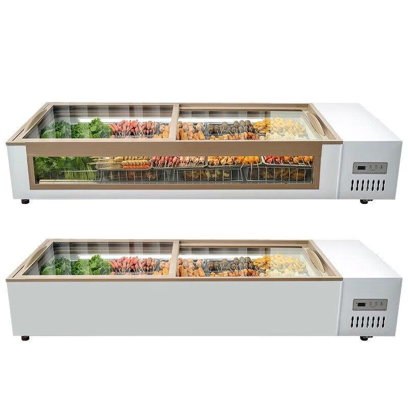 Mobile Food Stall Refrigerated Display Case