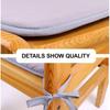 Thick Foam Padding Seat Cushions 40X40cm Sponge Pads Comfortable Chair Pads  Indoor