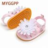 MYGGPP Детские туфли с маленьким цветком Сандалии на мягкой подошве Детская обувь Обувь для малышей